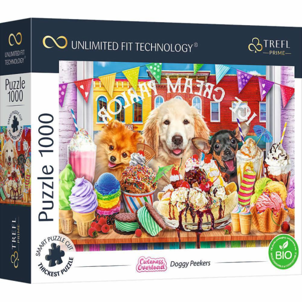 Trefl Puzzle 1000 psích kukaček Neomezená technologie při...
