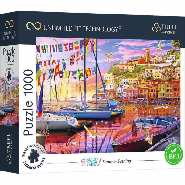 Trefl Puzzle 1000 Letní večer Neomezená technologie Fit