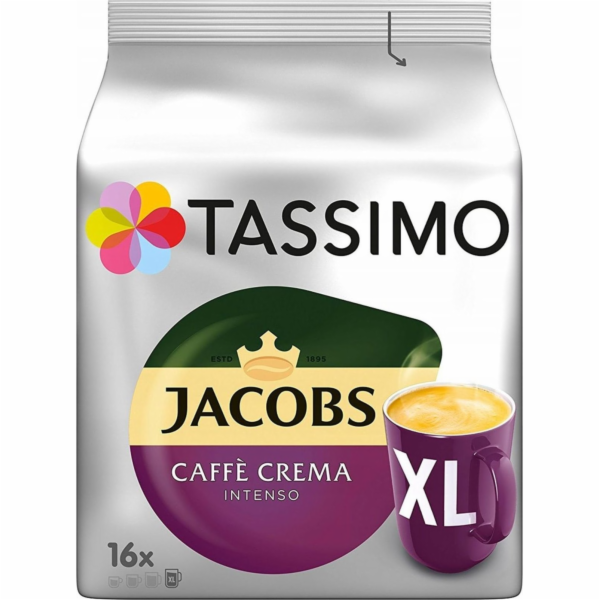 Tassimo TASSIMO Jacobs Caffe Crema Intenso XL 16 ks.
