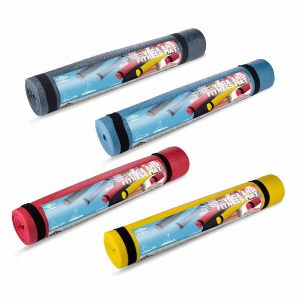 Umbro protiskluzová podložka na jógu/fitness 173x61 cm (č...