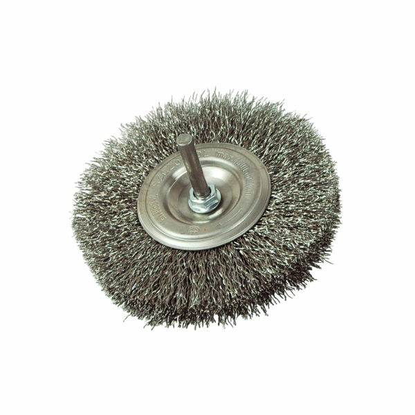 Szczotpol Kotoučový kartáč s hřídelí 6 mm, průměr 150 mm A70