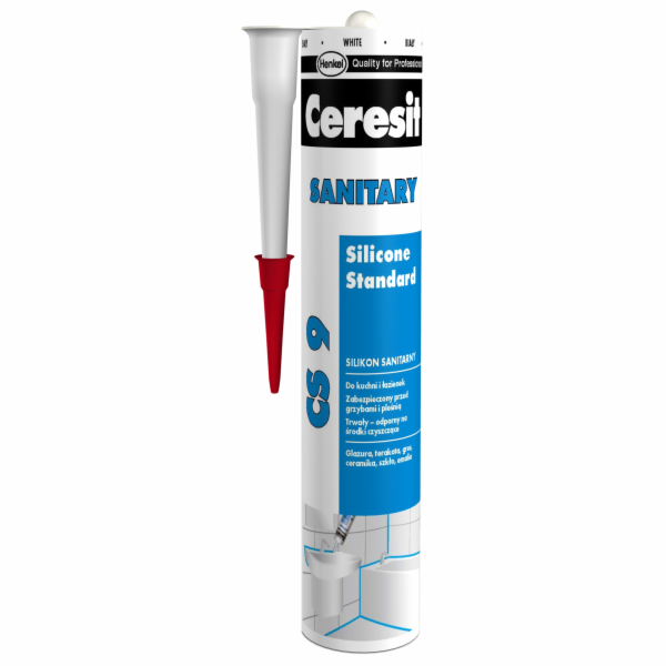 Ceresit bezbarvý sanitární silikon CS 9 280ml