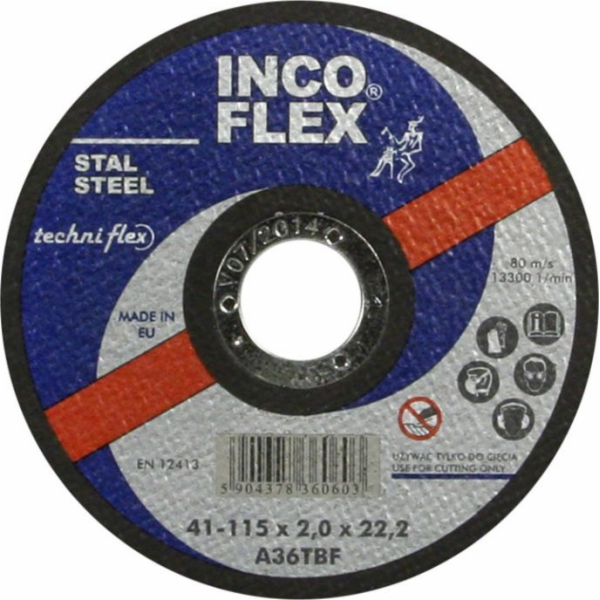 Techniflex PLOCHÝ KOTOUČ T1A 400*4,0*32 A24R
