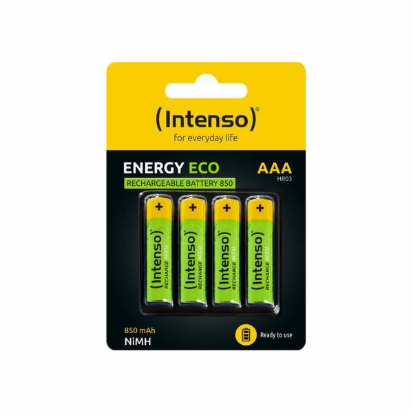 Intenso Baterie Energy Eco* AAA / R03 850mAh 4 ks.
