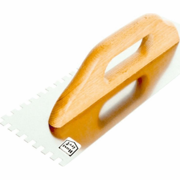 EPM Zubová lopatka z nerezové oceli, dřevěná rukojeť, 580...