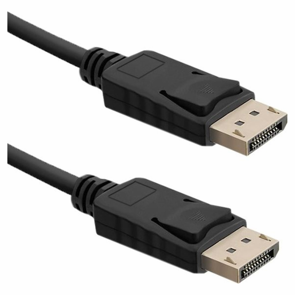Qoltec Kabel DisplayPort - DisplayPort 0,5 m černý (50584)