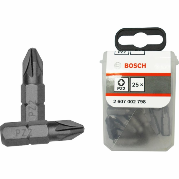 Bosch 1/4- PZ2- 25mm Pozidriv EXH 25 kusů (2607002798)