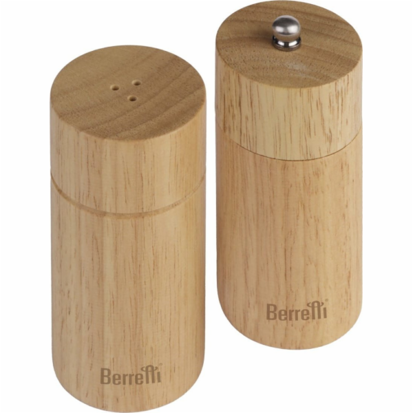 Berretti Sada mlýnků na sůl a pepř , 11 cm, kaučukovník
