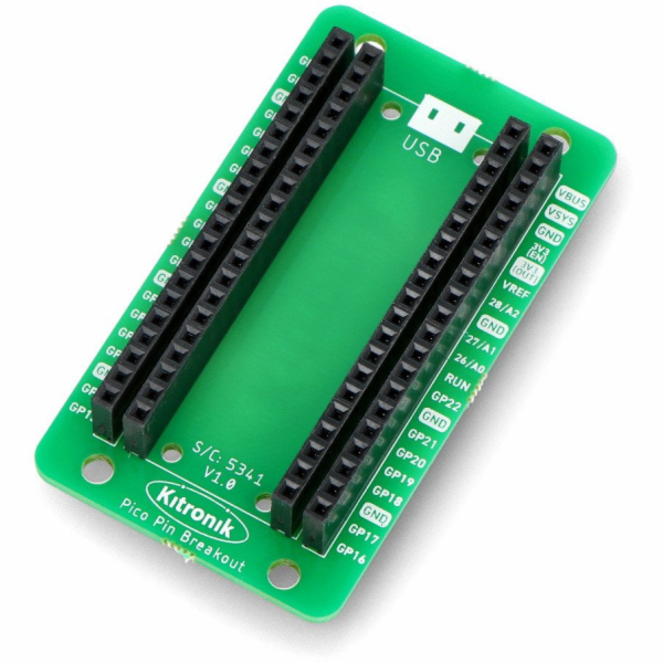 Raspberry Pi Expandér pinů GPIO - pro Pico - Kitronik 5341}