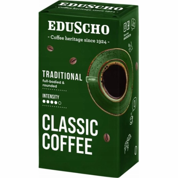 Eduscho Classic Traditional Mletá káva 500g Robusta Arabi...