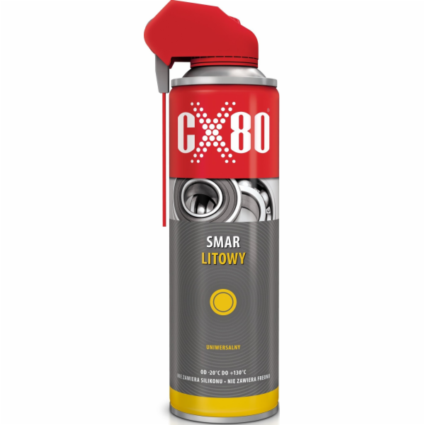 CX80 LITHIOVÉ MAZIVO UNIVERZÁLNÍ DUO SPREJ 500ML