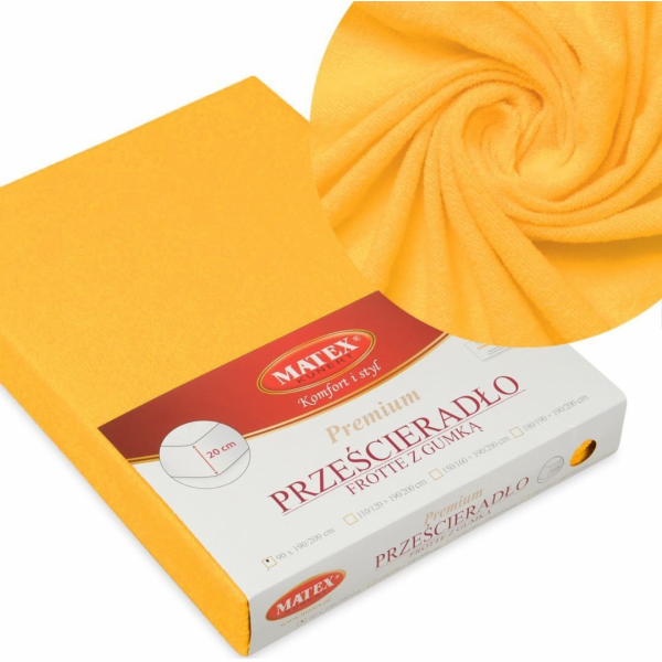 BabyMatex Napínací prostěradlo 60 x 120 Terry PREMIUM 05