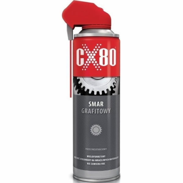 CX80 Grafitový sprej proti zadírání s dvojitou ochranou 5...