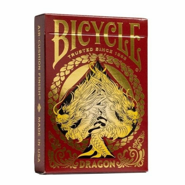 Cartamundi Karty Dragon Red Bicycle