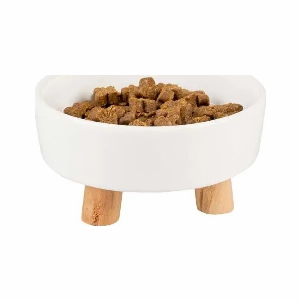 Duvo+ DUVO+ KERAMICKÁ MISKA NA DŘEVĚNÝCH NOHÁCH 200ml 11,...