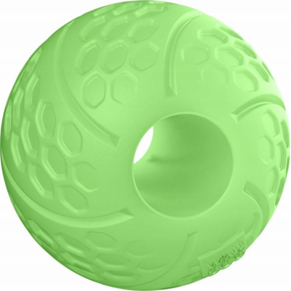 Collar Obojek WAU DOG FUN BALL FLUORESCENTNÍ NA PAMLSKY 7cm