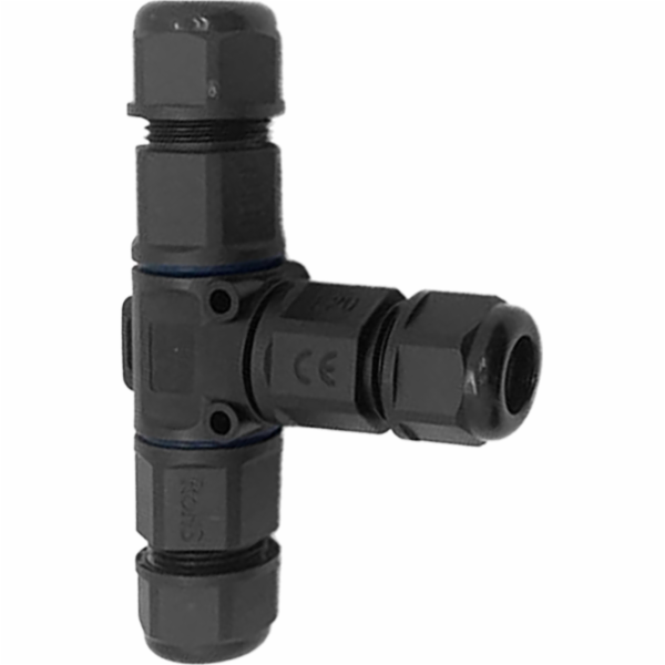 Orno T-konektor s rychlospojkou IP68, 3x4mm2, 400V/16A