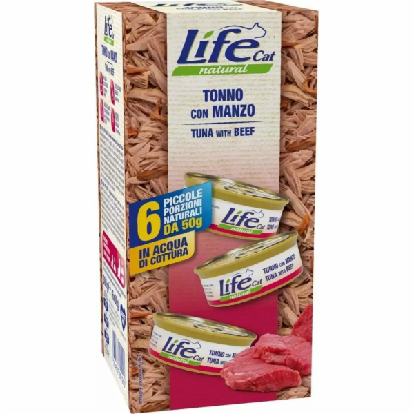 Life Pet Care Krmivo pro kočky Life Cat s tuňákem a hověz...