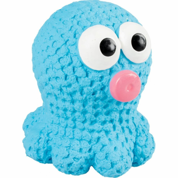 Duvo+ Duvo+ Modrá hračka pro psy s chobotnicí a pískadlem