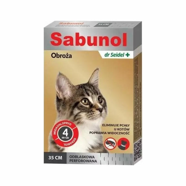 Derma-Pharm SABUNOL REFLEXNÍ OBOJEK PRO KOČKU 35 cm