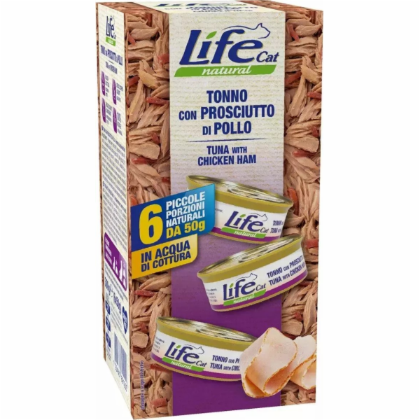 Life Pet Care Life Cat Mokré krmivo pro kočky Tuňák se šu...