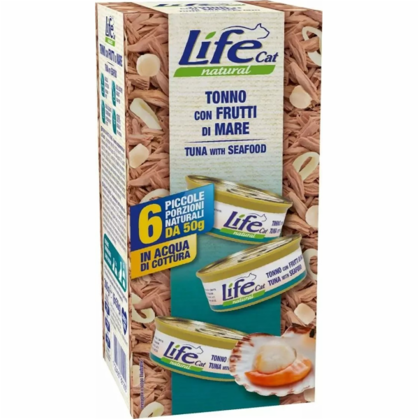 Life Pet Care Krmivo pro kočky Life Cat s tuňákem a mořsk...