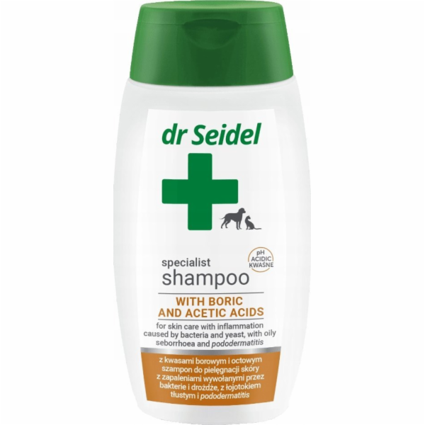 Derma-Pharm DR SEIDEL šampon 220ml s kyselinou boritou a ...