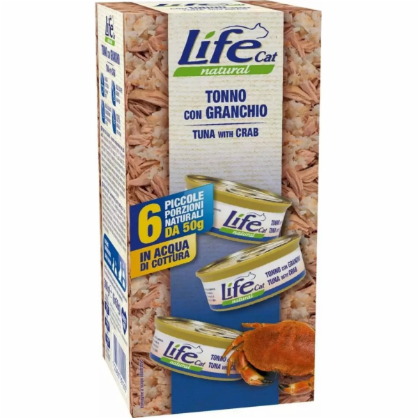 Life Pet Care Krmivo pro kočky Life Cat s tuňákem a krabe...