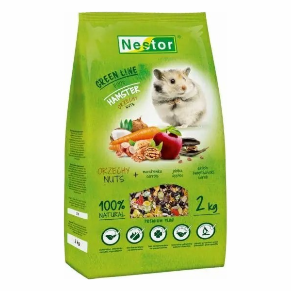 Nestor Krmivo pro křečky Green Line 2 kg