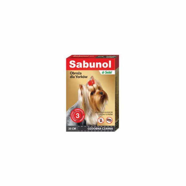 SABUNOL DEKORATIVNÍ OBOJEK 35CM ČERNÝ
