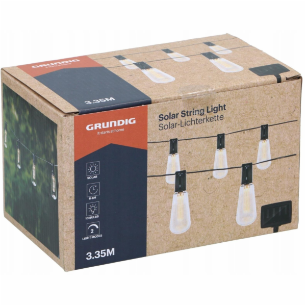 Grundig Vánoční osvětlení - Solární LED zahradní osvětlen...