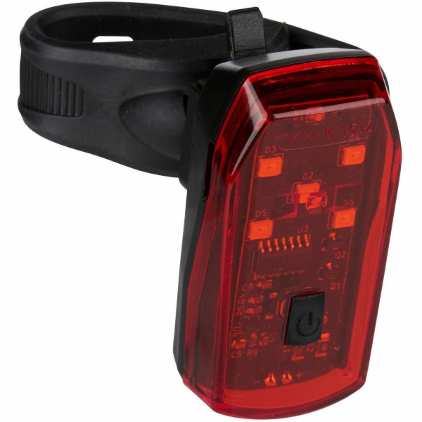 Dunlop ZADNÍ CYKLISTICKÁ SVÍTILNA K-MARK 5 LED