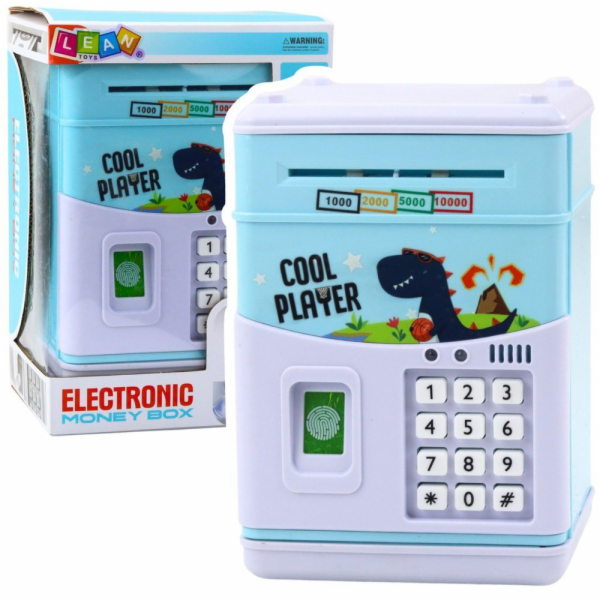 LeanToys Elektronický trezor, bankomat, prasátko, PIN kód...