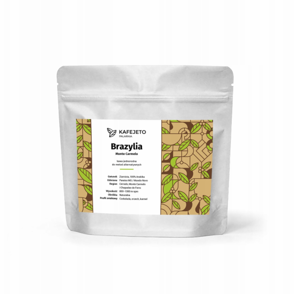 Runty Roaster Kávová zrna Kafejeto Roastery Brazil Monte ...