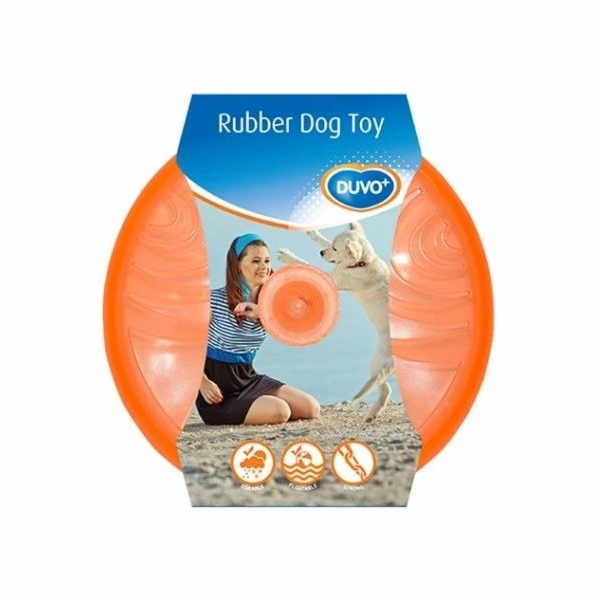 Duvo+ TPR FRISBEE HRAČKA, NÁDHERNÁ, PLOVOUCÍ 20 cm /6/72