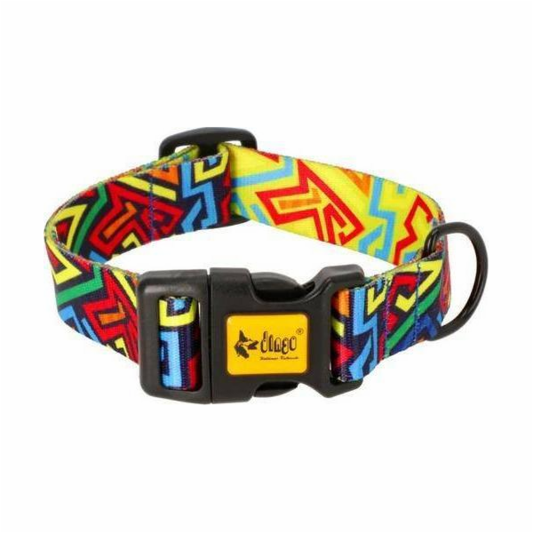 Dingo DINGO obojek s nastavitelnou grafikou 3/60 cm