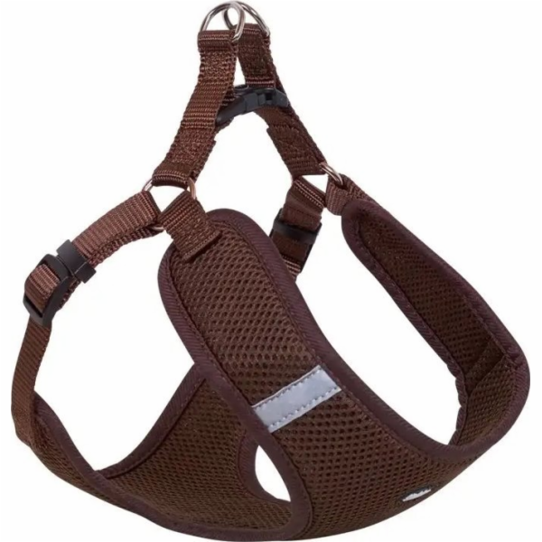 Nobby SÍŤOVÝ REFLEXNÍ POSTROJ NOBBY XXS HNĚDÝ 28-33cm