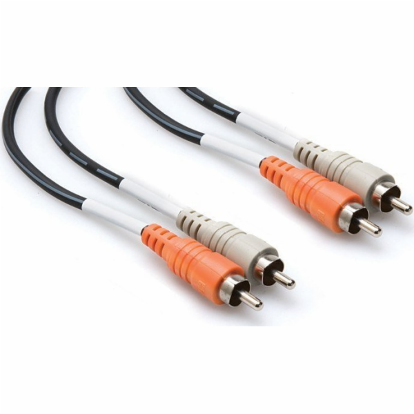 Hosa Kabel RCA (Cinch) x2 - RCA (Cinch) x2 1m černý (CRA-...