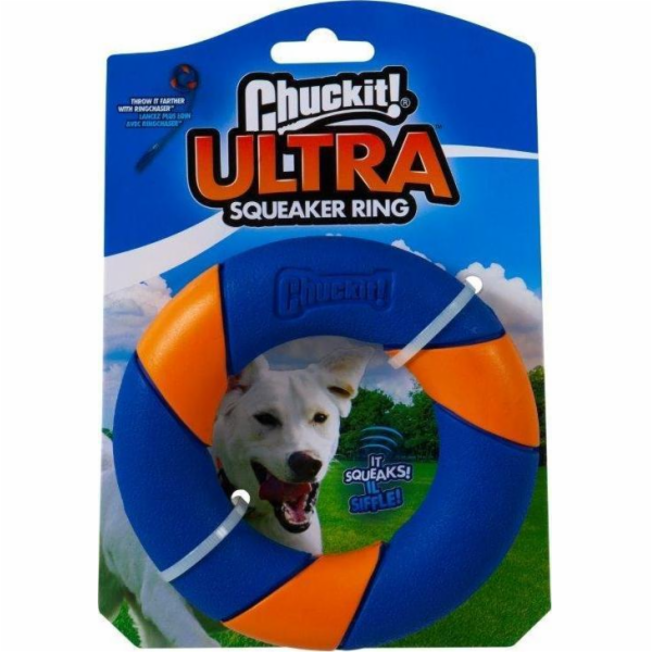 Chuckit! Chuck It Ring Ultra pískací hračka pro psy