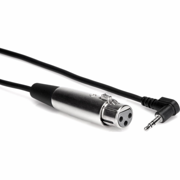Hosa Kabel Jack 3,5 mm - XLR 0,3 m stříbrný (XVM-101F)
