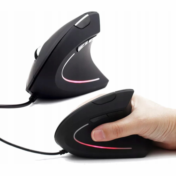 Zenwire Vertikální ergonomická drátová myš Mouse Zenwire X5