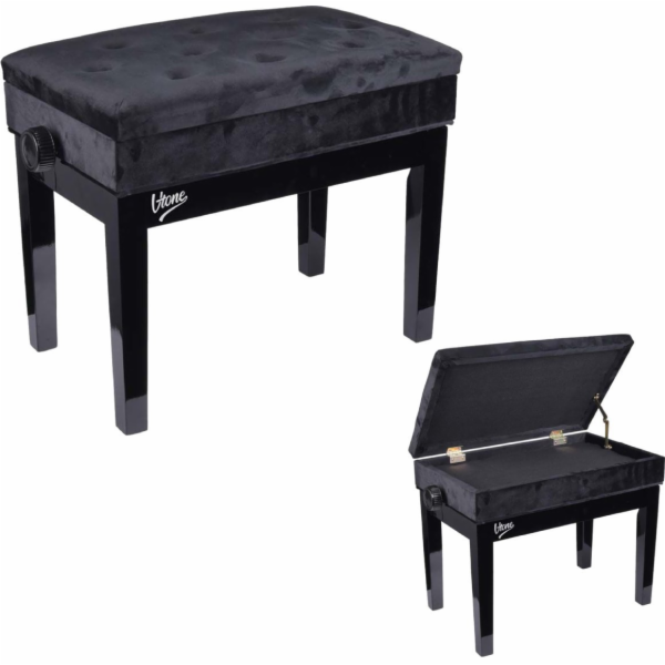 V-Tone V-TONE BENCH 2 WL klavírní lavice s úložným prosto...