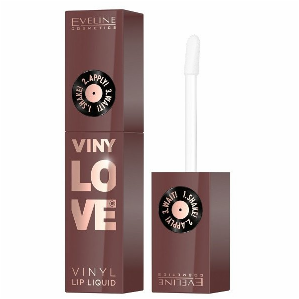 Eveline Vinyloce Vinyl Lip Liquid rtěnka 07 Nudy 4ml