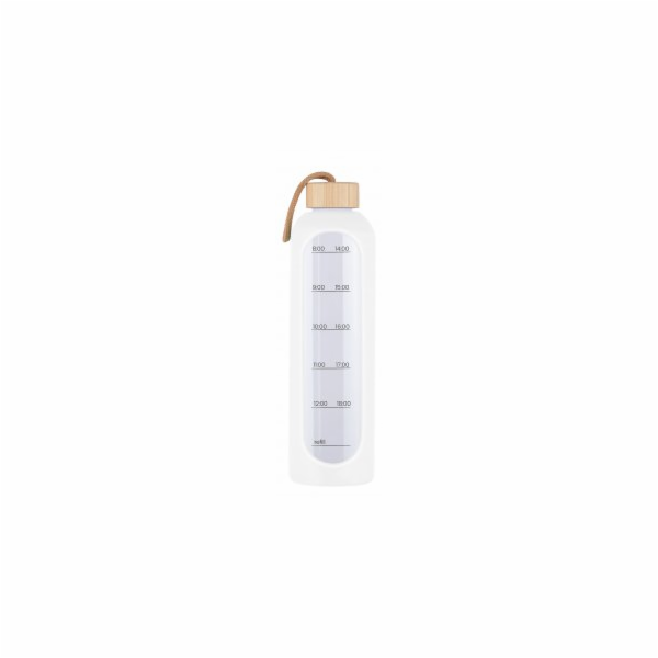 NoName Skleněná láhev KiCA Hydro 1000 ml - bílá