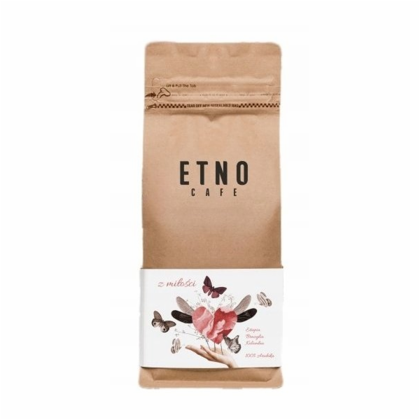 Etno Cafe kávová zrna Coffee From Love 250g
