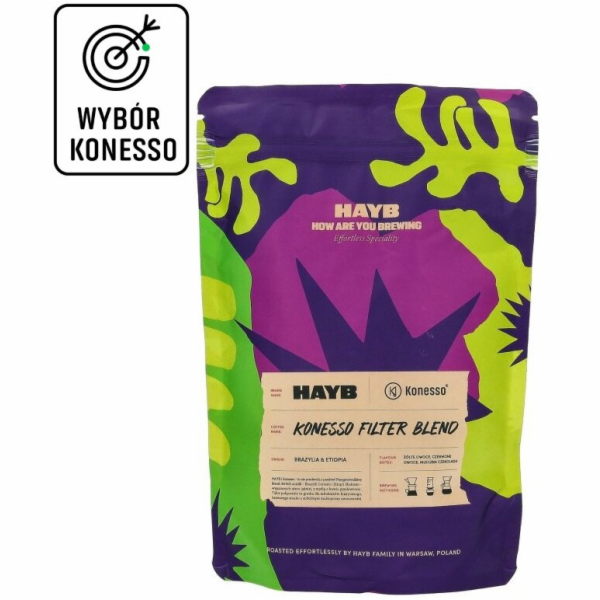 HAYB kávová zrna filtrovaná směs 250g