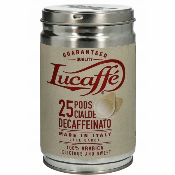 Ese Lucaffe Decaffeinato mletá káva bez kofeinu v sáčcích...
