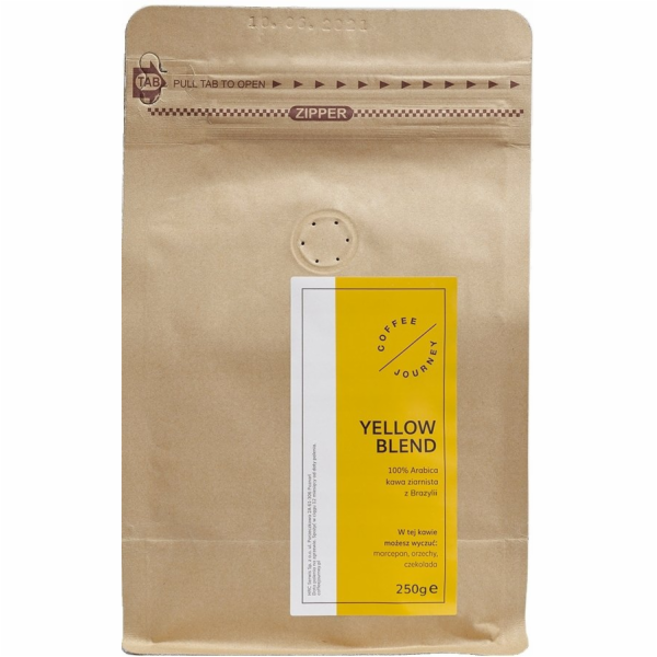 Coffee Journey Kávová zrna Yellow Blend 250 g