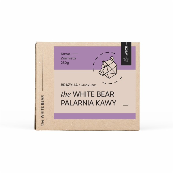 The White Bear Kávová zrna Brazil Guaxupé A 250g