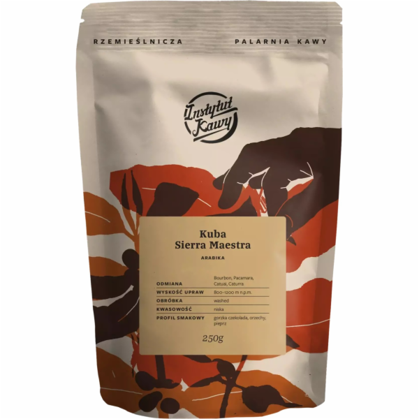 Instytut Kawy Kávová zrna Institute Coffee Cuba Sierra Ma...
